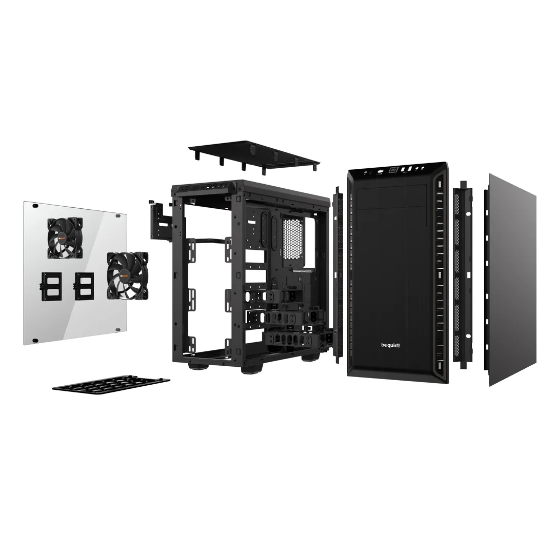 Kompüter korpusu Be quiet! Pure Base 500FX ATX w/o PSU Black (BGW43)