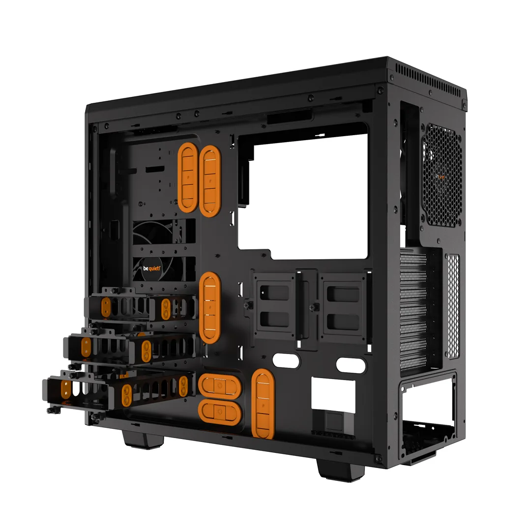 Kompüter korpusu Be quiet! Pure Base 600 Window ATX w/o PSU Orange (BGW20)