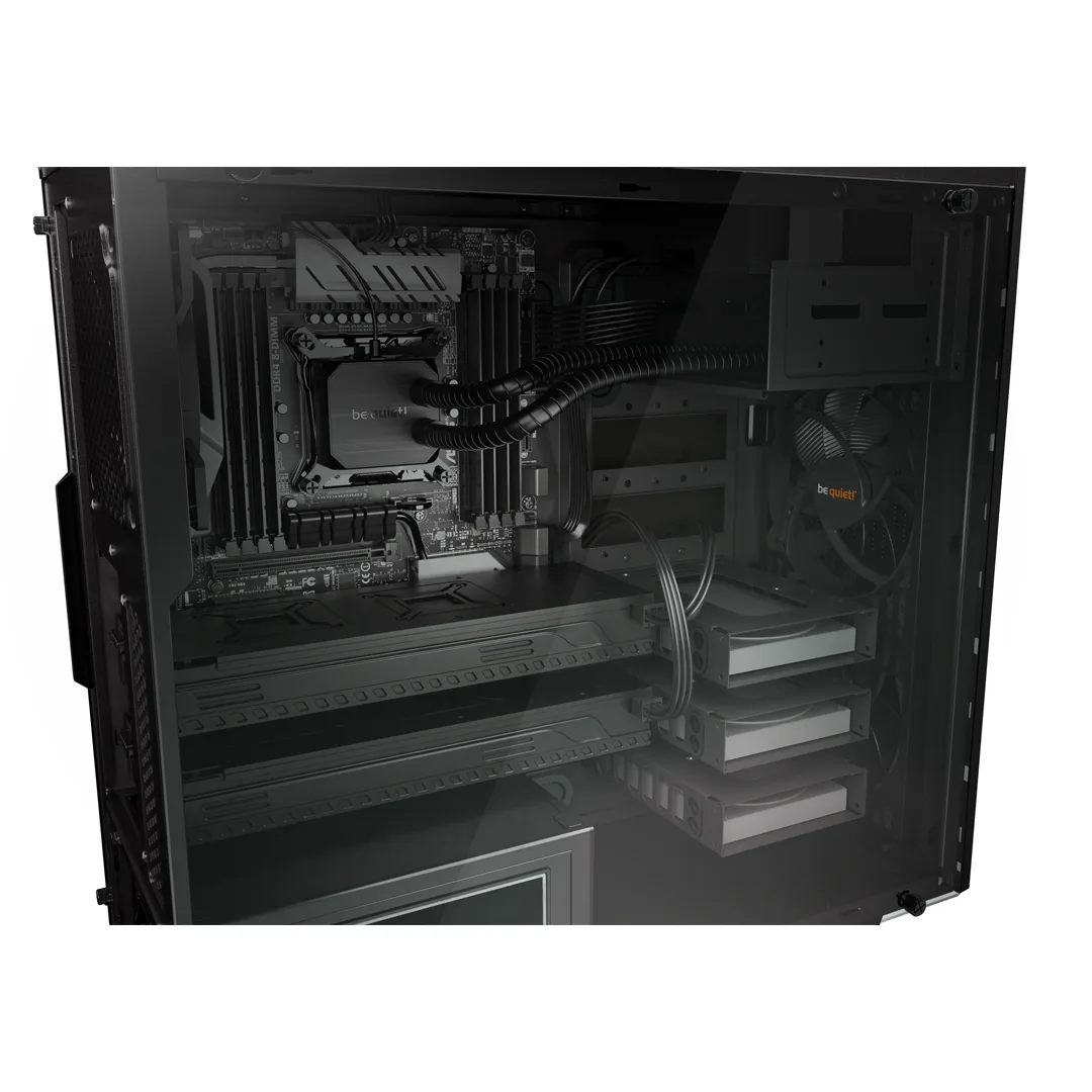 Kompüter korpusu Be quiet! Pure Base 500FX ATX w/o PSU Black (BGW43)