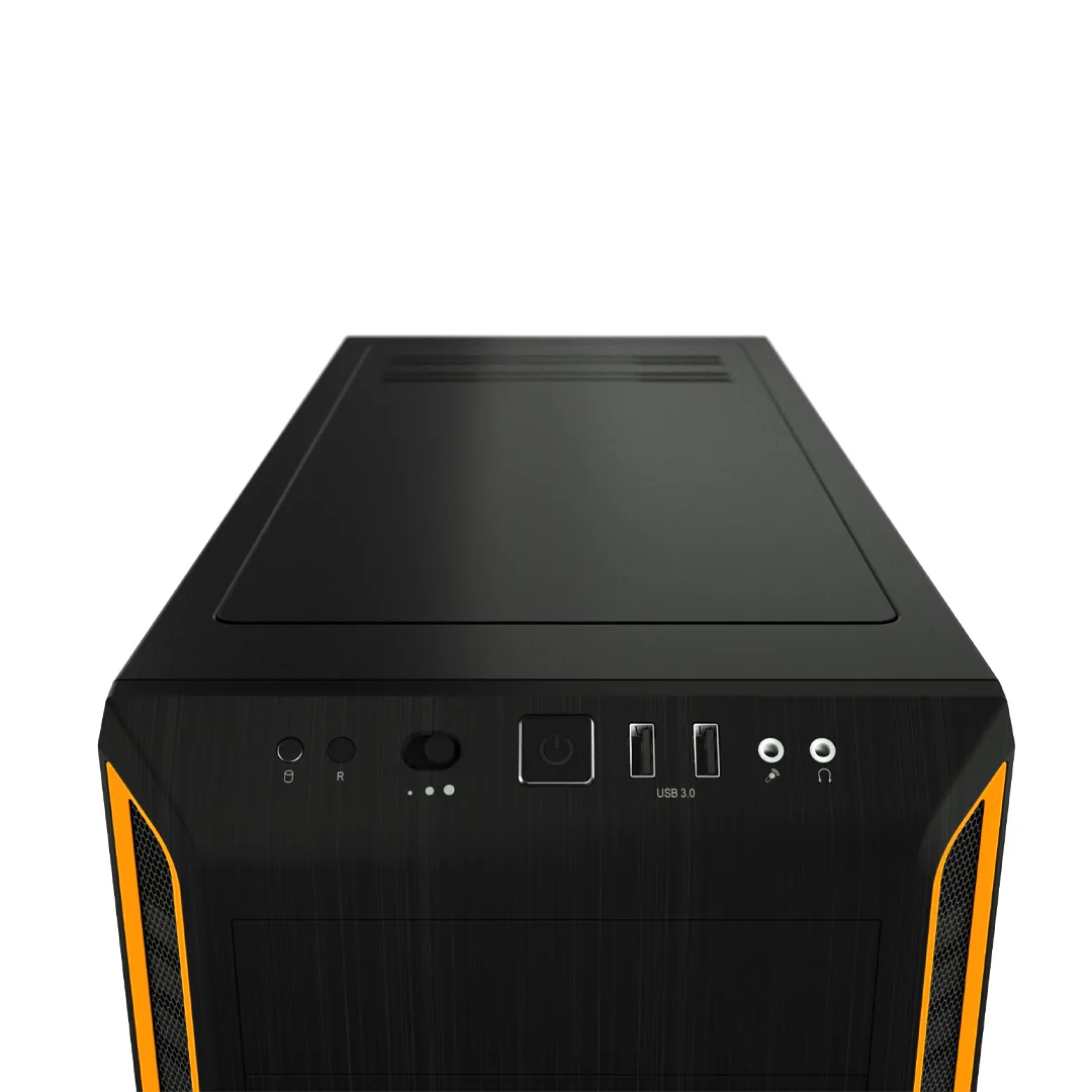 Kompüter korpusu Be quiet! Pure Base 600 Window ATX w/o PSU Orange (BGW20)