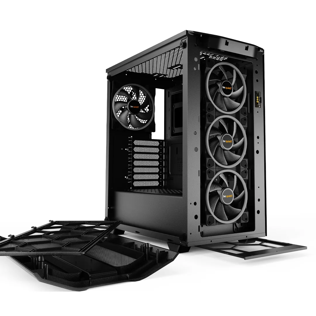 Kompüter korpusu Be quiet! Pure Base 500FX ATX w/o PSU Black (BGW43)