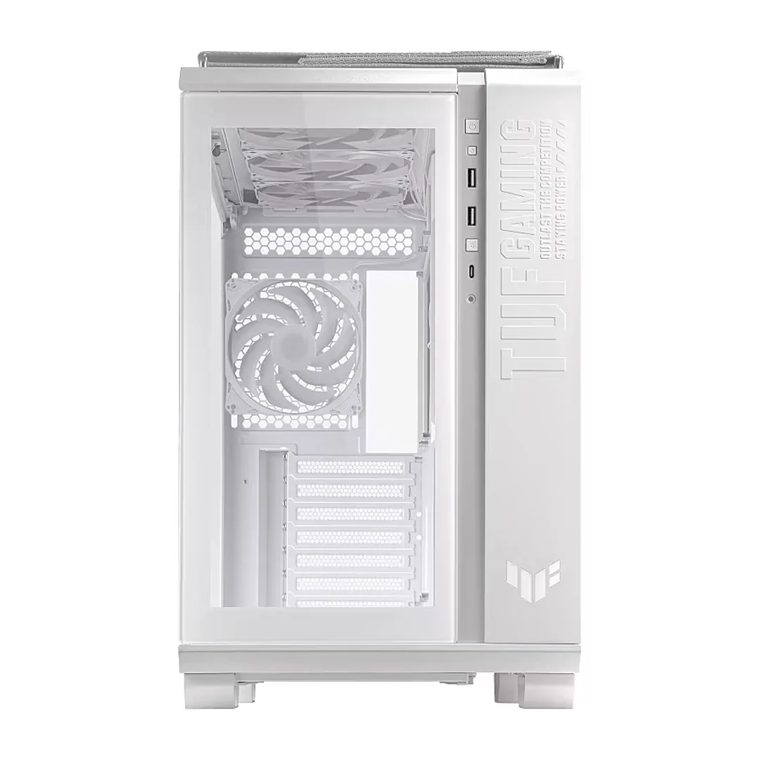 Kompüter korpusu Asus TUF Gaming GT502 Plus TG ARGB ATX w/o PSU White