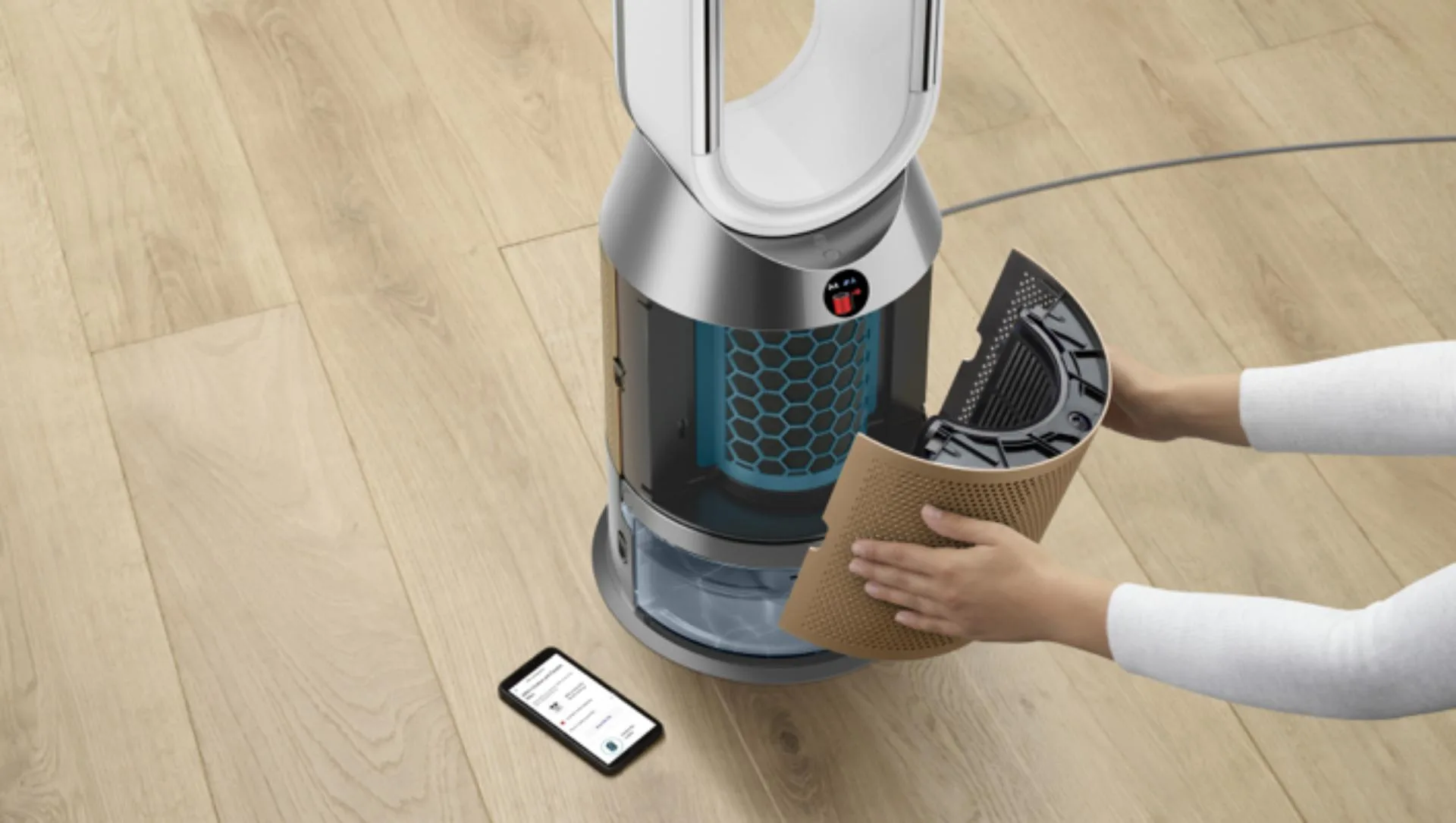 Hava təmizləyici Dyson Purifier Humidify+Cool PH2 De-NOx (PH05)