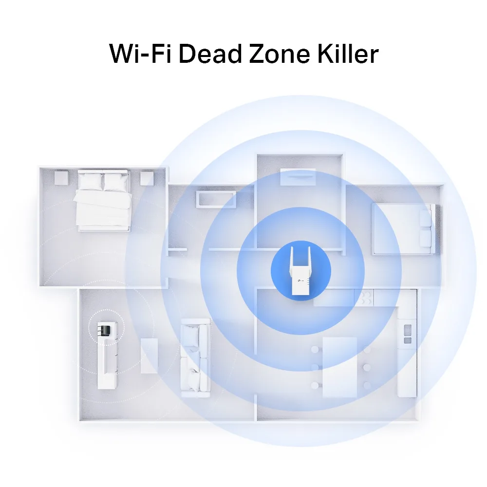TP-Link - RE705X (AX3000Mesh WiFi 6 Extender)