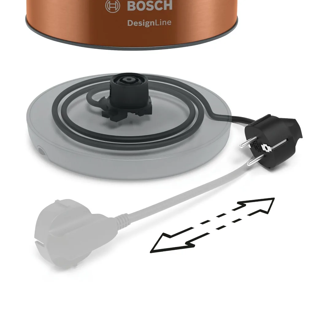 Elektrikli çaydan Bosch TWK4P439