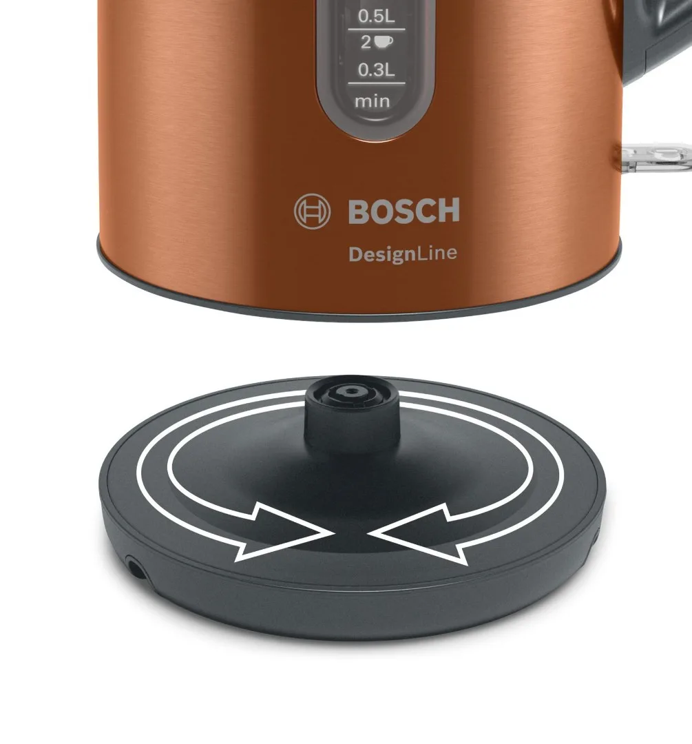 Elektrikli çaydan Bosch TWK4P439