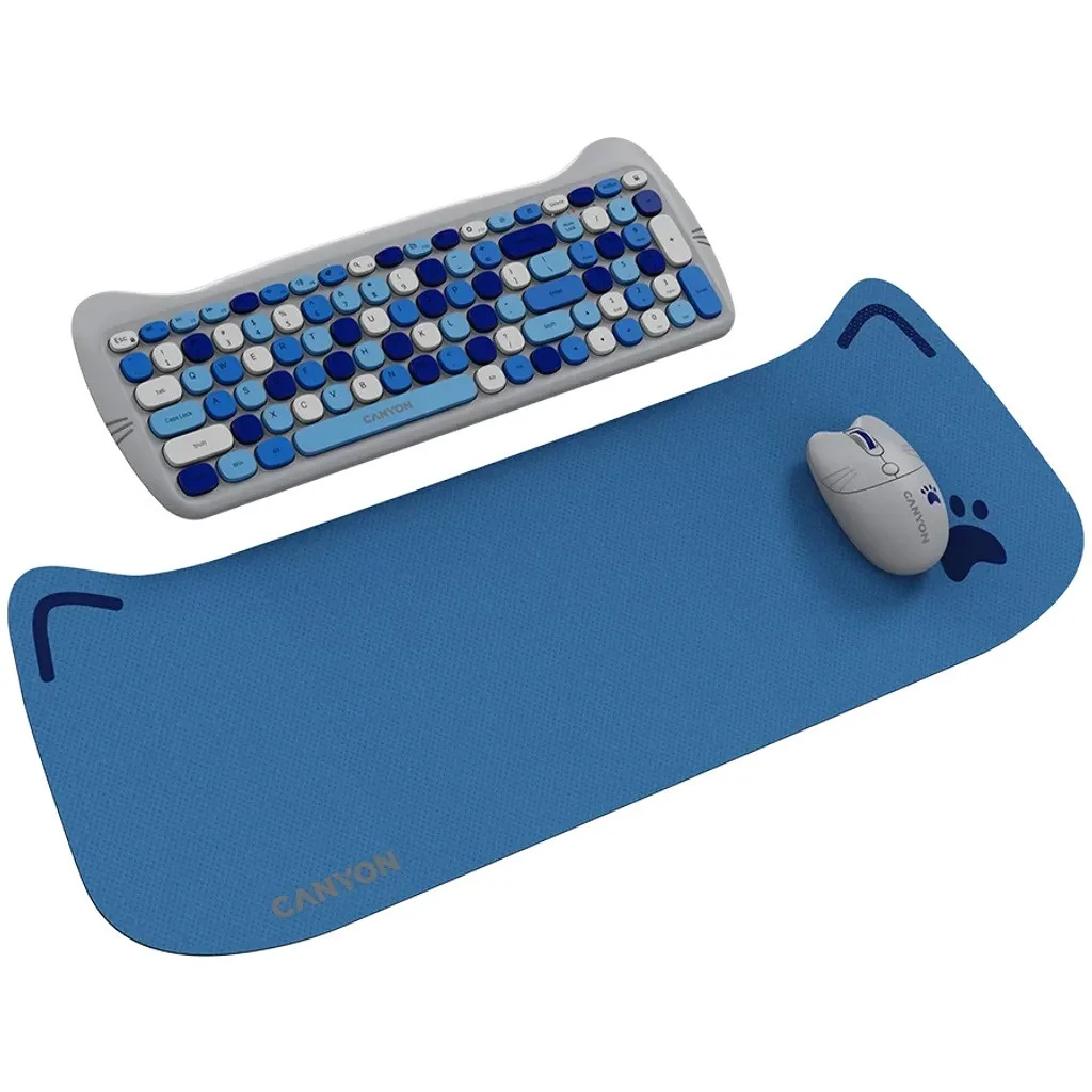 Клавиатура Canyon HSET-W6 Blue (CNS-HSETW6BL)