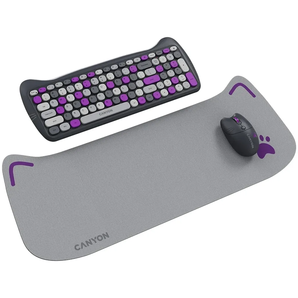 Клавиатура Canyon HSET-W6 Violet (CNS-HSETW6VT)