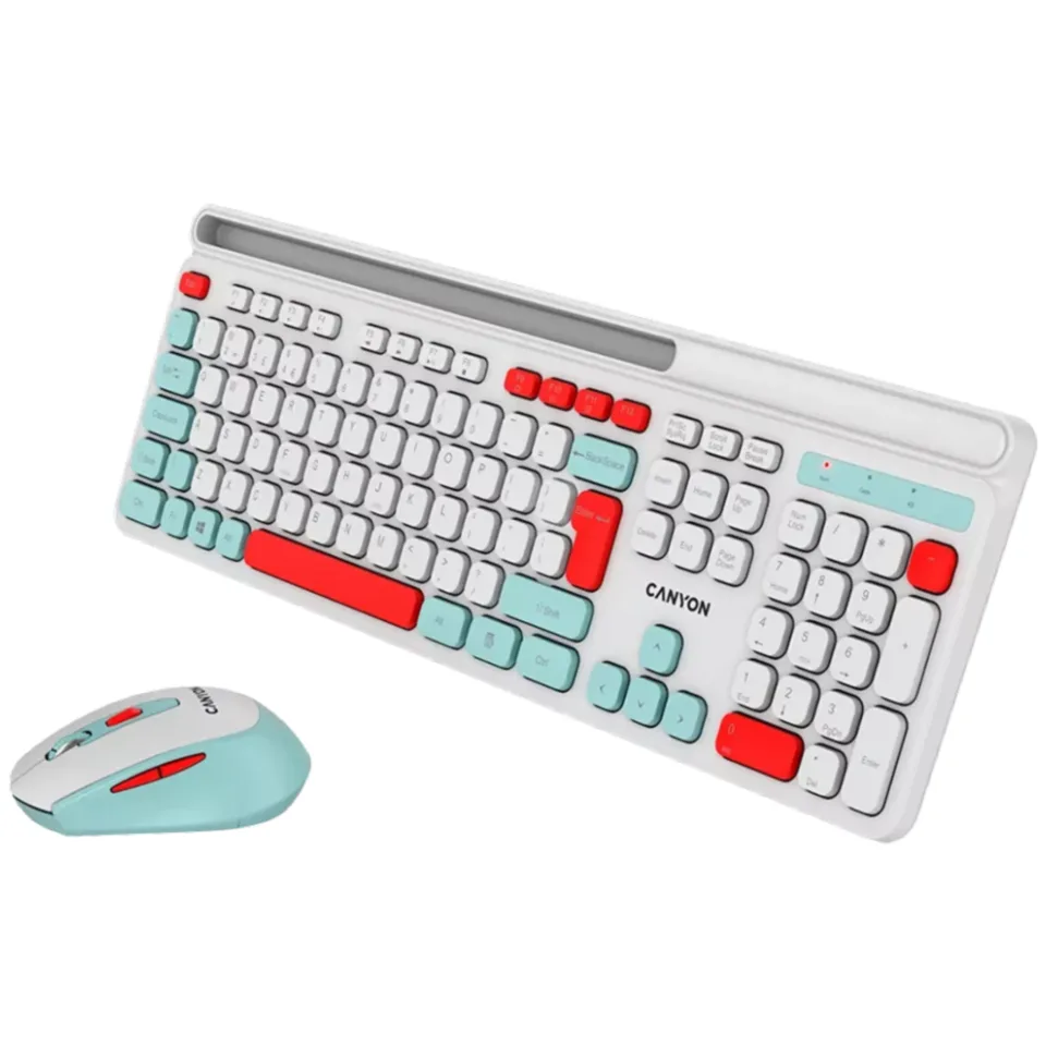 Клавиатура Canyon HSET-W5 (CNS-HSETW5WT)