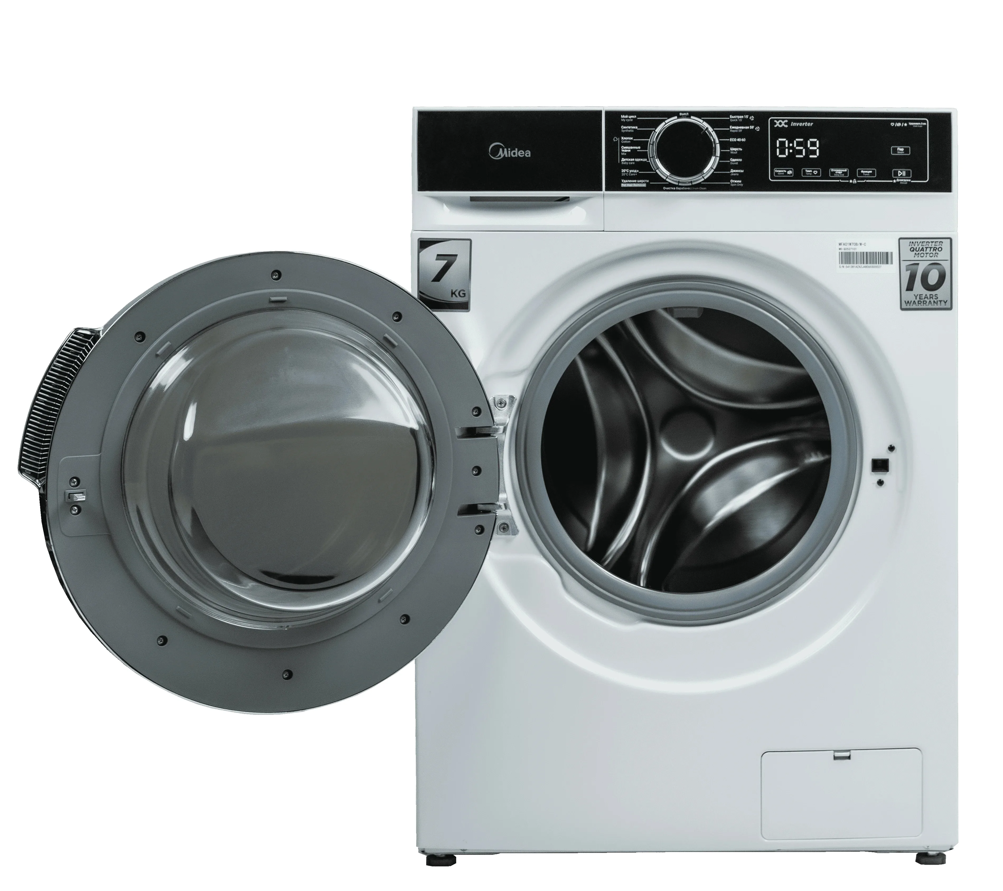 Стиральная машина Midea MFA01W70B/T-C