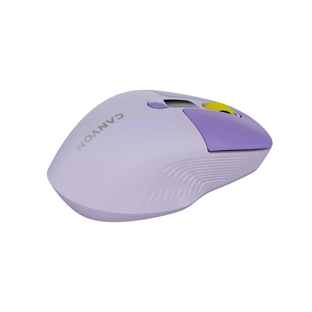Мышь Canyon MW-26 LCD Silent Dual Mode Wireless Violet