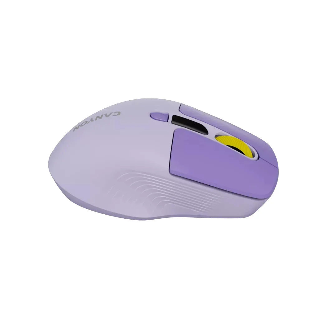 Мышь Canyon MW-26 LCD Silent Dual Mode Wireless Violet