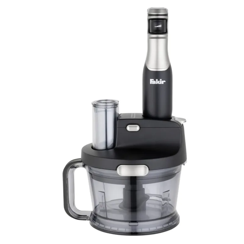 Blender Fakir Speed Quadro Blender Set Black Silver