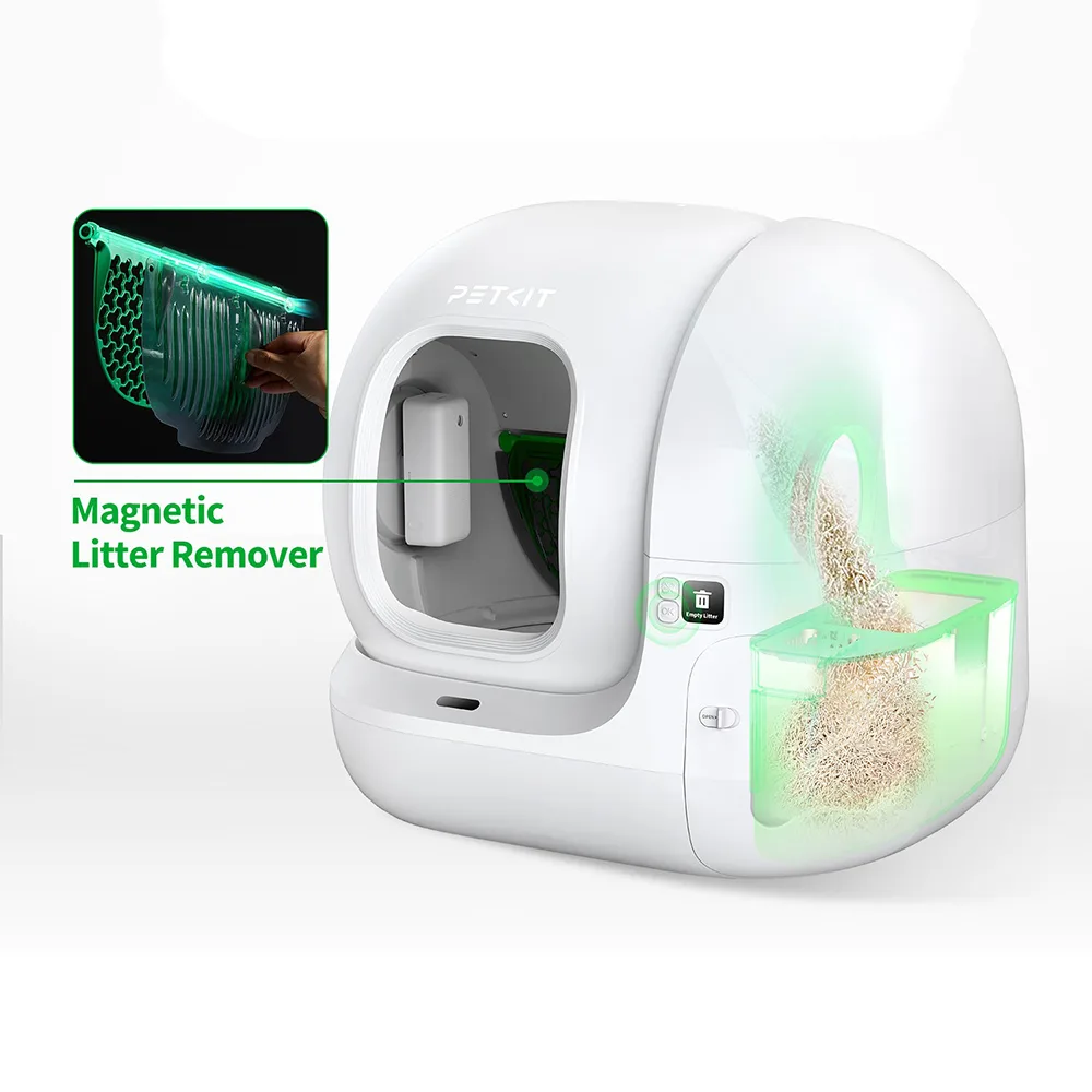 Petkit Pura Max 2 Self-cleaning Cat litter Green*1 + Magnetic Cat (P99022)