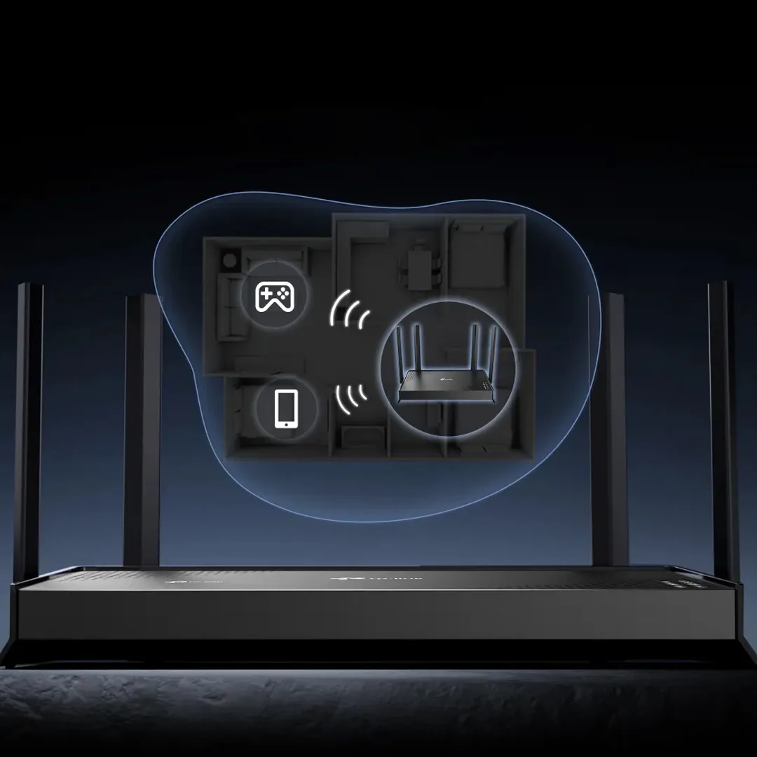 TP-Link - Archer BE220 (BE3600 Dual-Band Wi-Fi 7 Router)