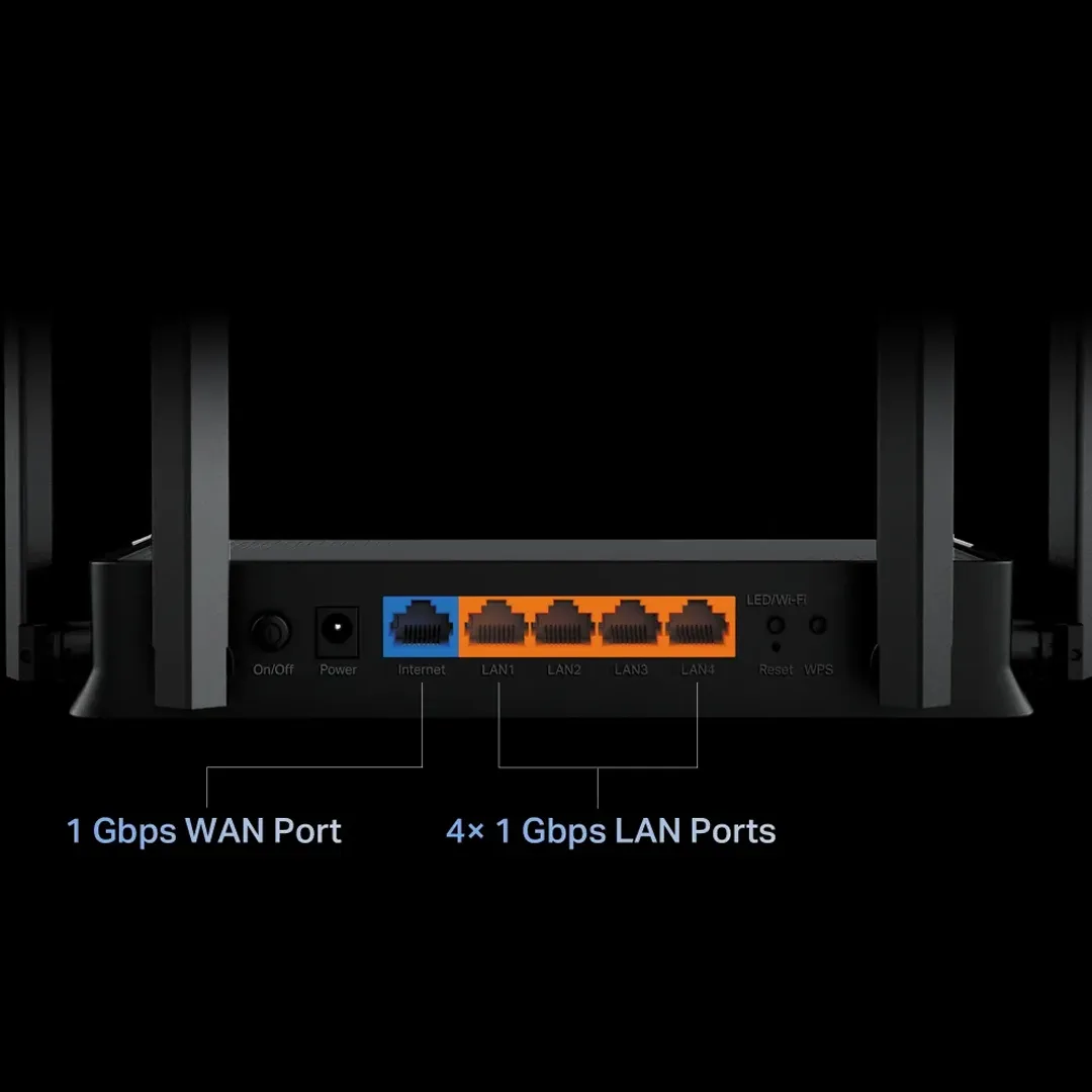 TP-Link - Archer BE220 (BE3600 Dual-Band Wi-Fi 7 Router)