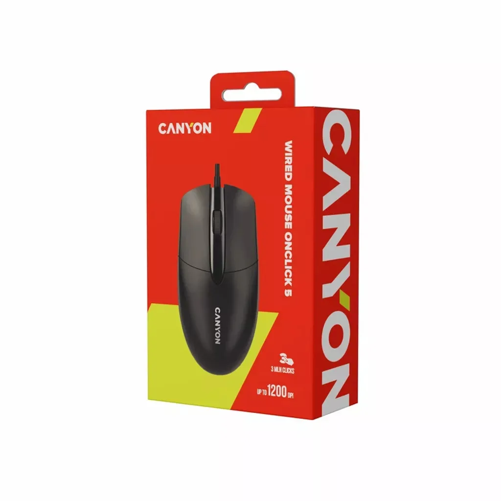 Мышь Canyon M-5 Wired Black
