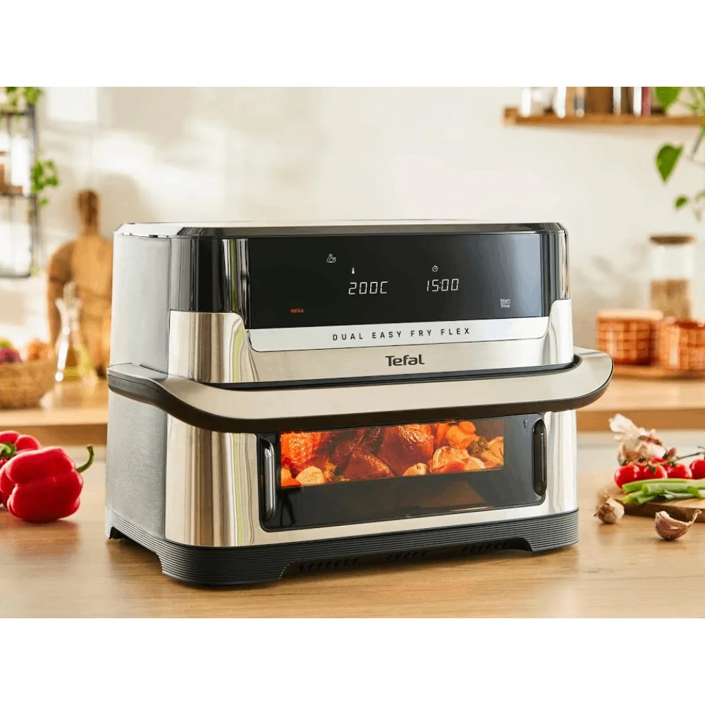 Аэрофритюрница Tefal Easy Fry Flex Dual