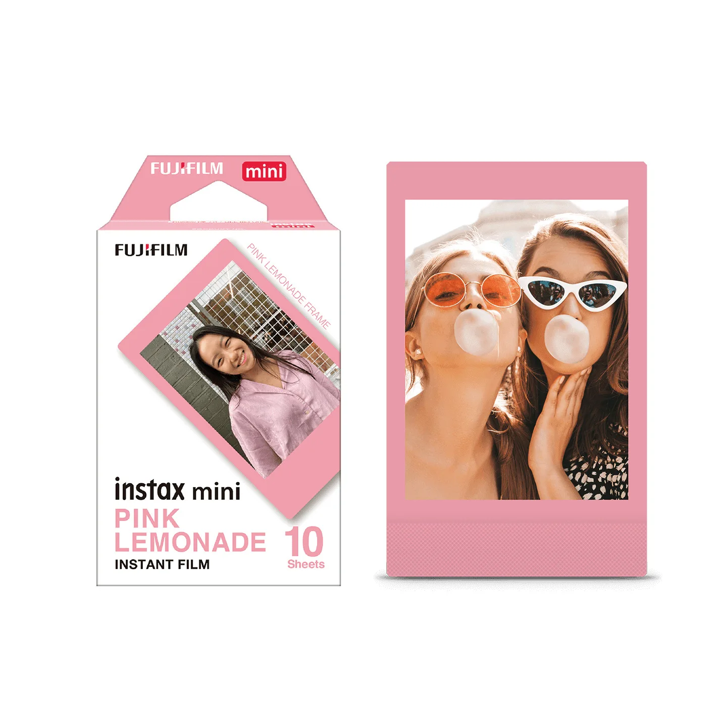 Фотобумага Instax Mini Pink Lemonade 10 sheets