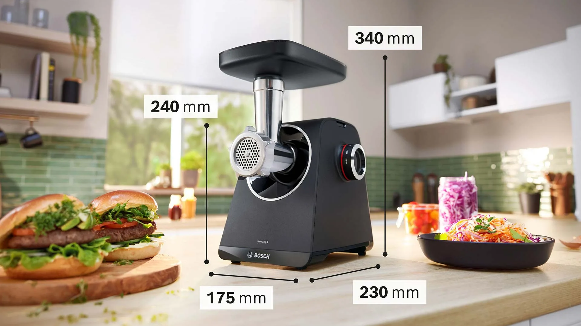 Мясорубка BOSCH MFWS440B