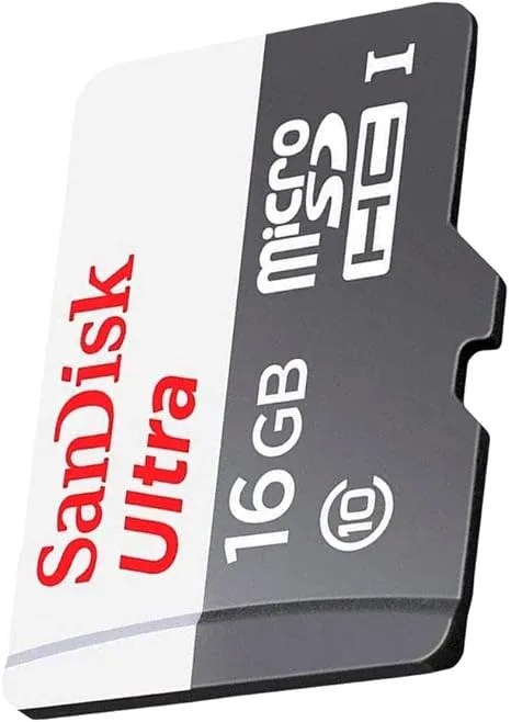 Карты памяти MICRO 16GB SANDISK ULTRA 80MB/S SDSQUNS-O16G-GN3MN