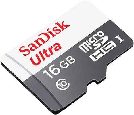 Карты памяти MICRO 16GB SANDISK ULTRA 80MB/S SDSQUNS-O16G-GN3MN