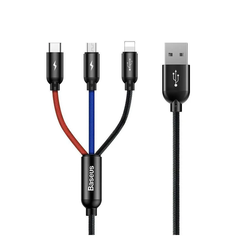 Baseus Three Primary Cable