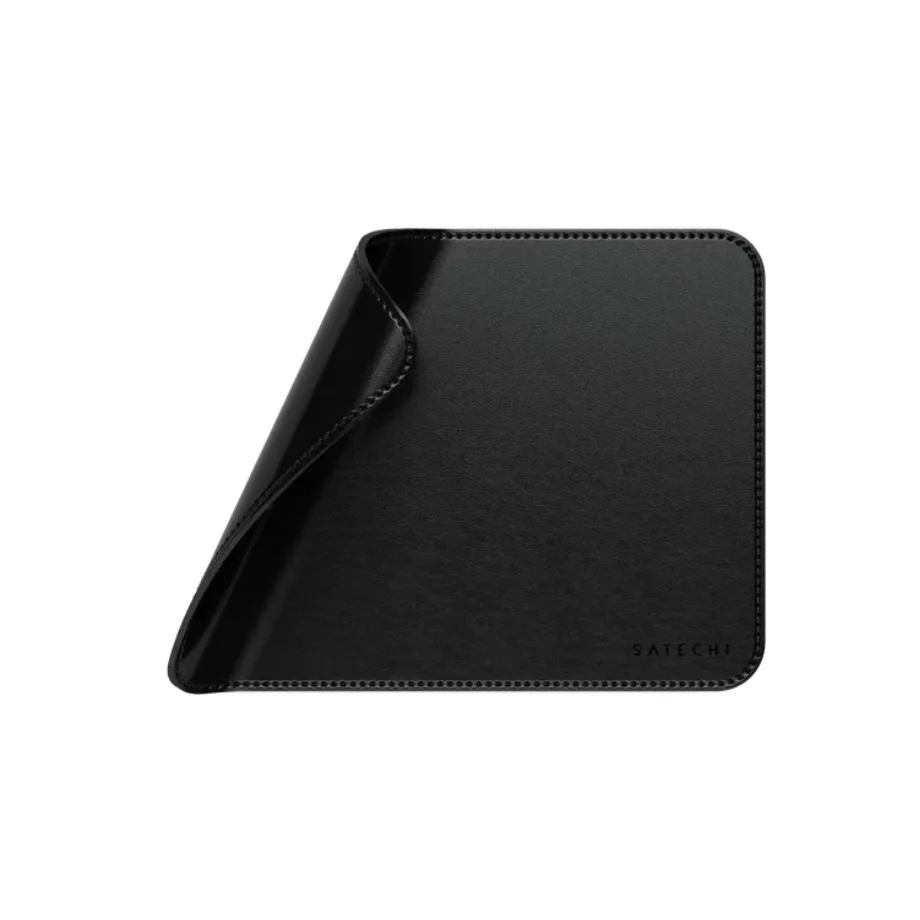 Коврик для мыши Satechi Vegan-Leather Premium Mouse Pad Black, чёрный