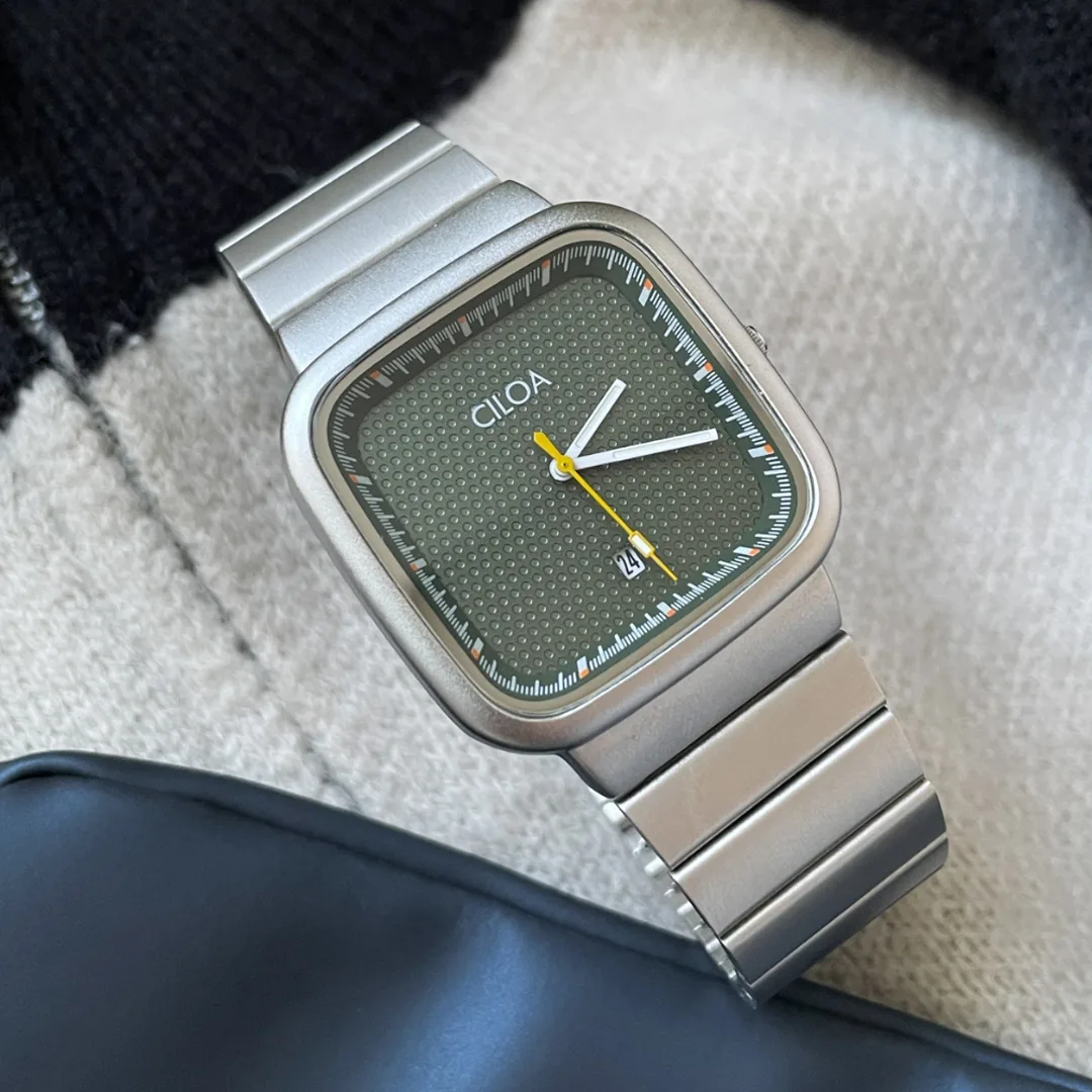 Мужские наручные часы CILOA 504 green