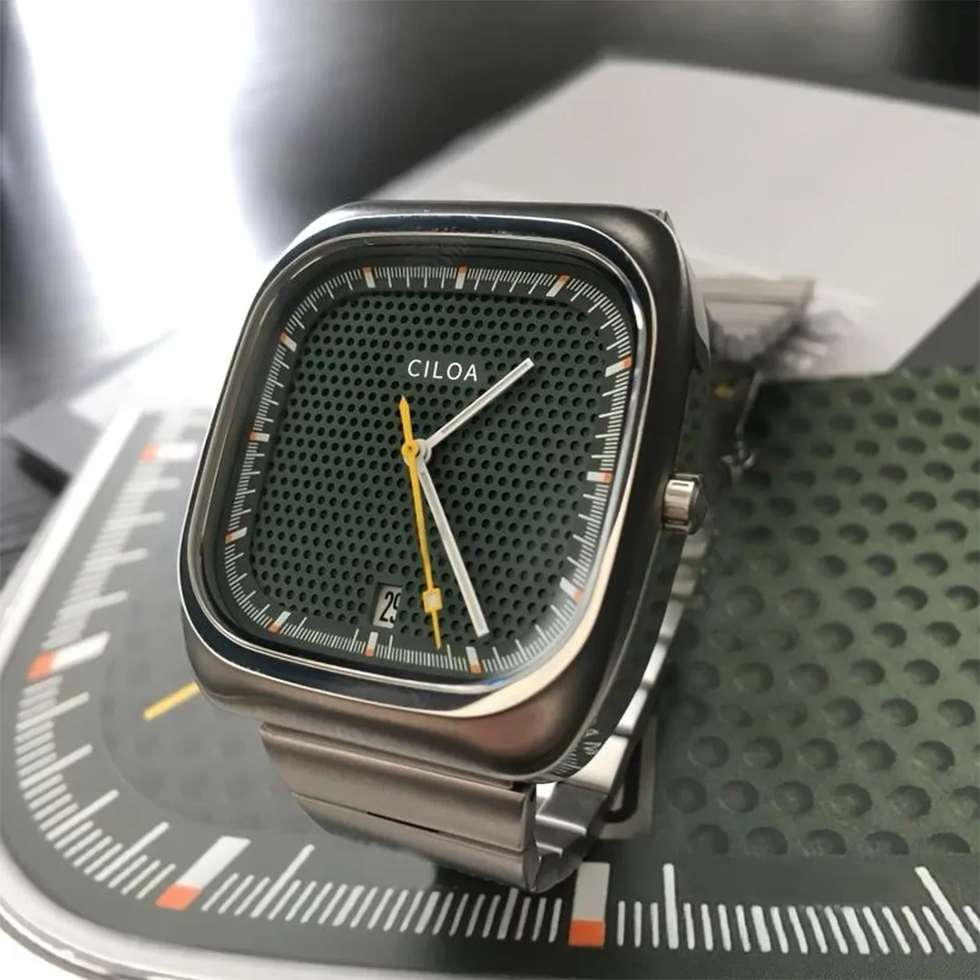 Мужские наручные часы CILOA 504 green