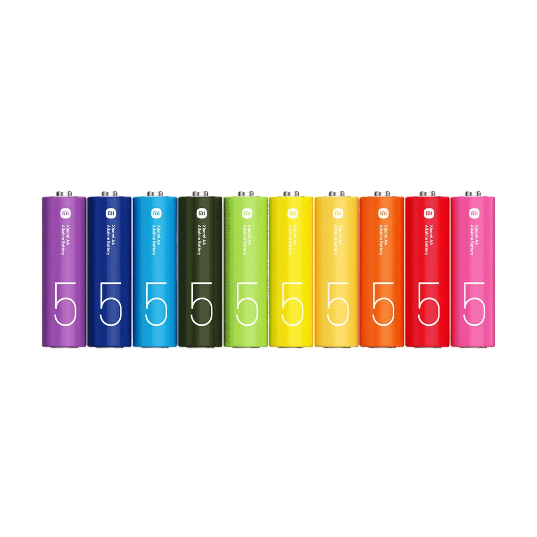 Батарейки Xiaomi AA Rainbow Batteries (10 шт.)
