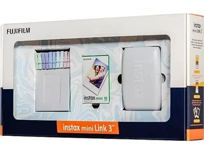Fotoaparat Fujifilm Instax mini Link3 White-Bundle Box