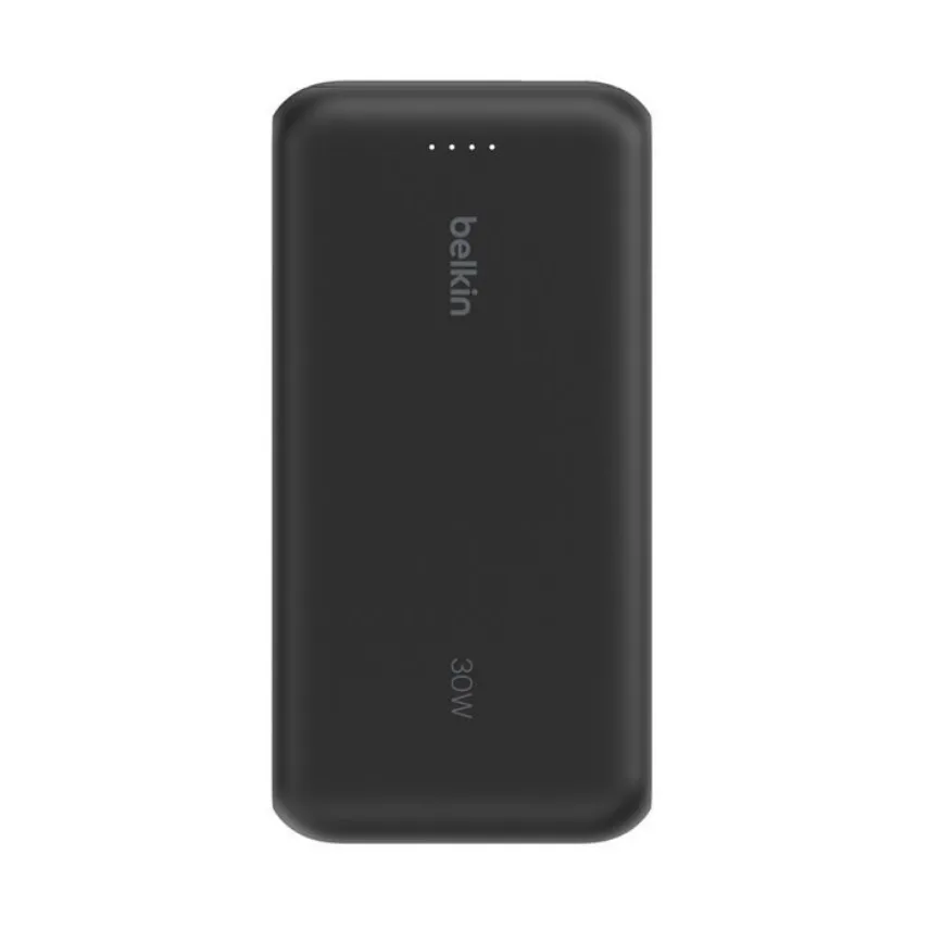 Power bank Belkin 20K PD30W Integrated USB-C Cable Black