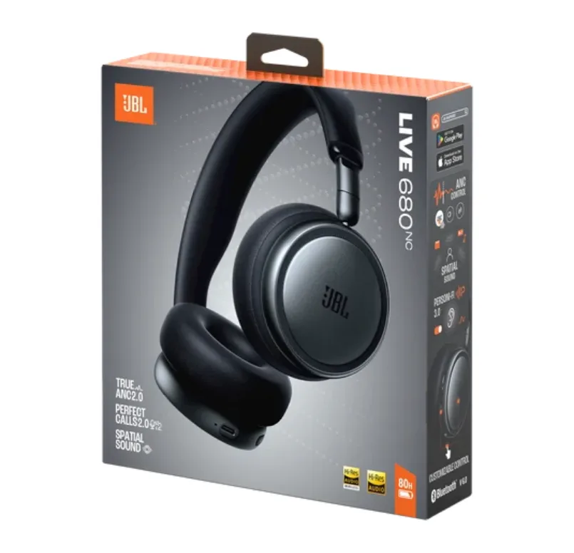 Qulaqlıq-qarnitur JBL Live 680 NC Black