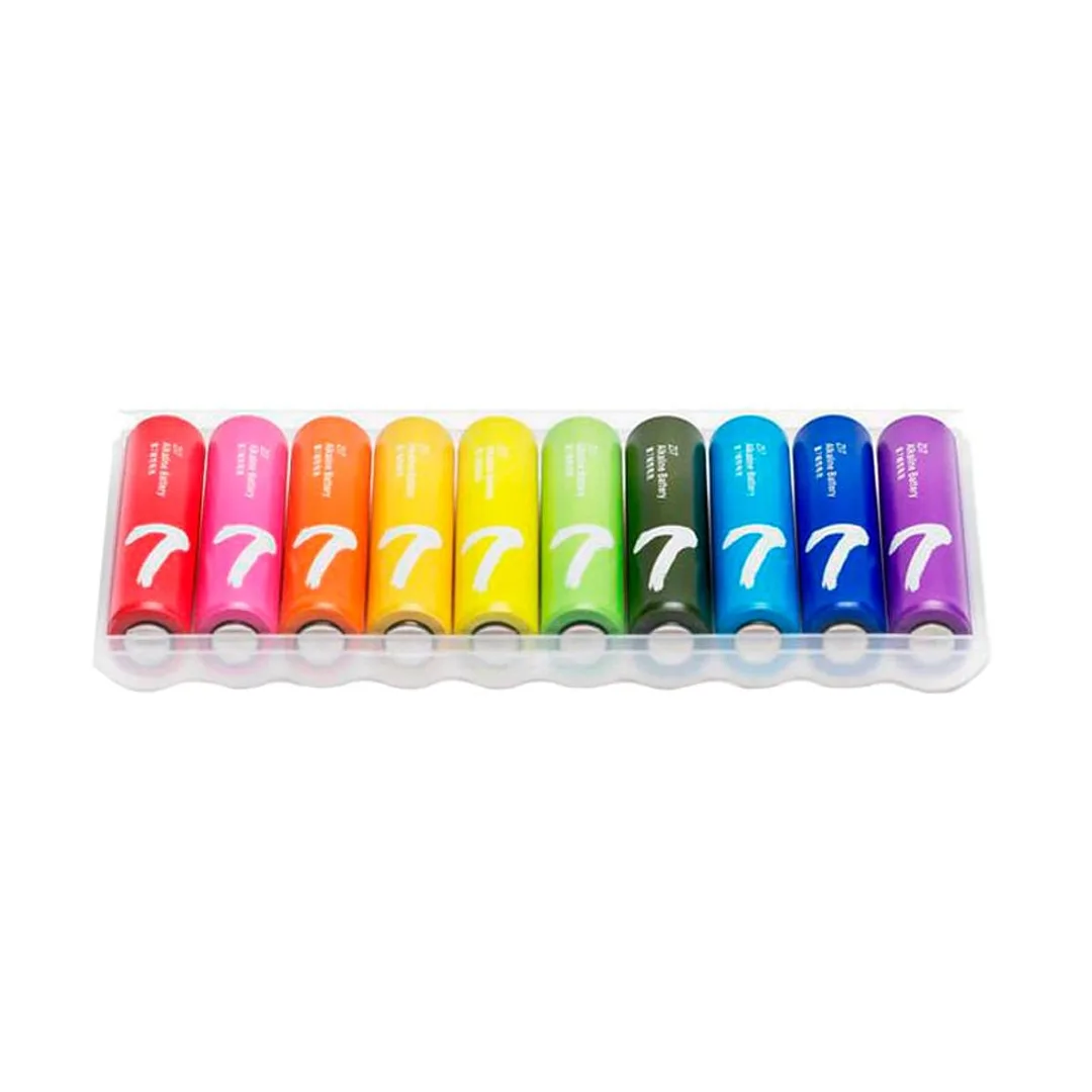 Батарейки Xiaomi AAA Rainbow Batteries (10 шт.)