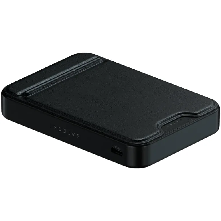 Power bank Satechi Qi2 10K Magnetic with Stand Black