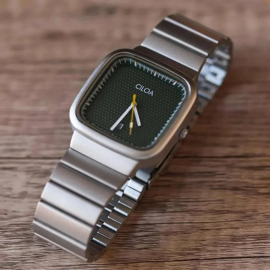 Мужские наручные часы CILOA 504 green