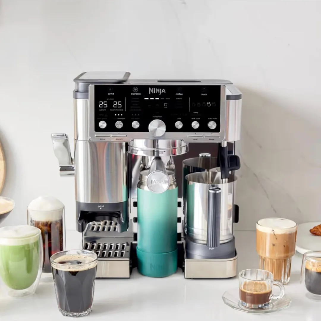 Кофемашина Ninja Luxe Cafe Essential Black-Grey (ES701EU)