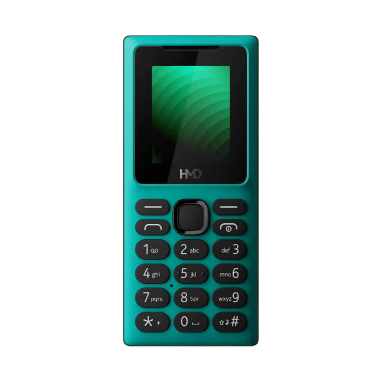 Телефон HMD 100 DS бирюзового цвета