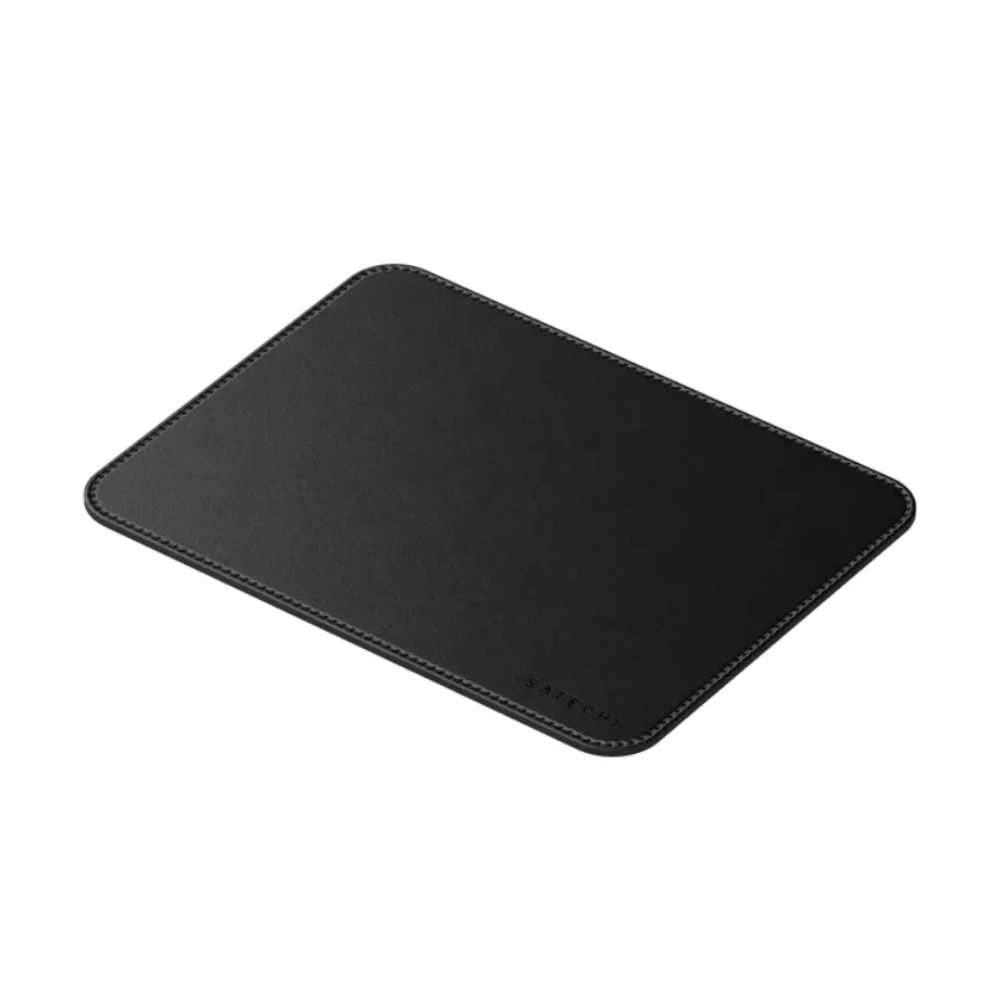 Коврик для мыши Satechi Vegan-Leather Premium Mouse Pad Black, чёрный