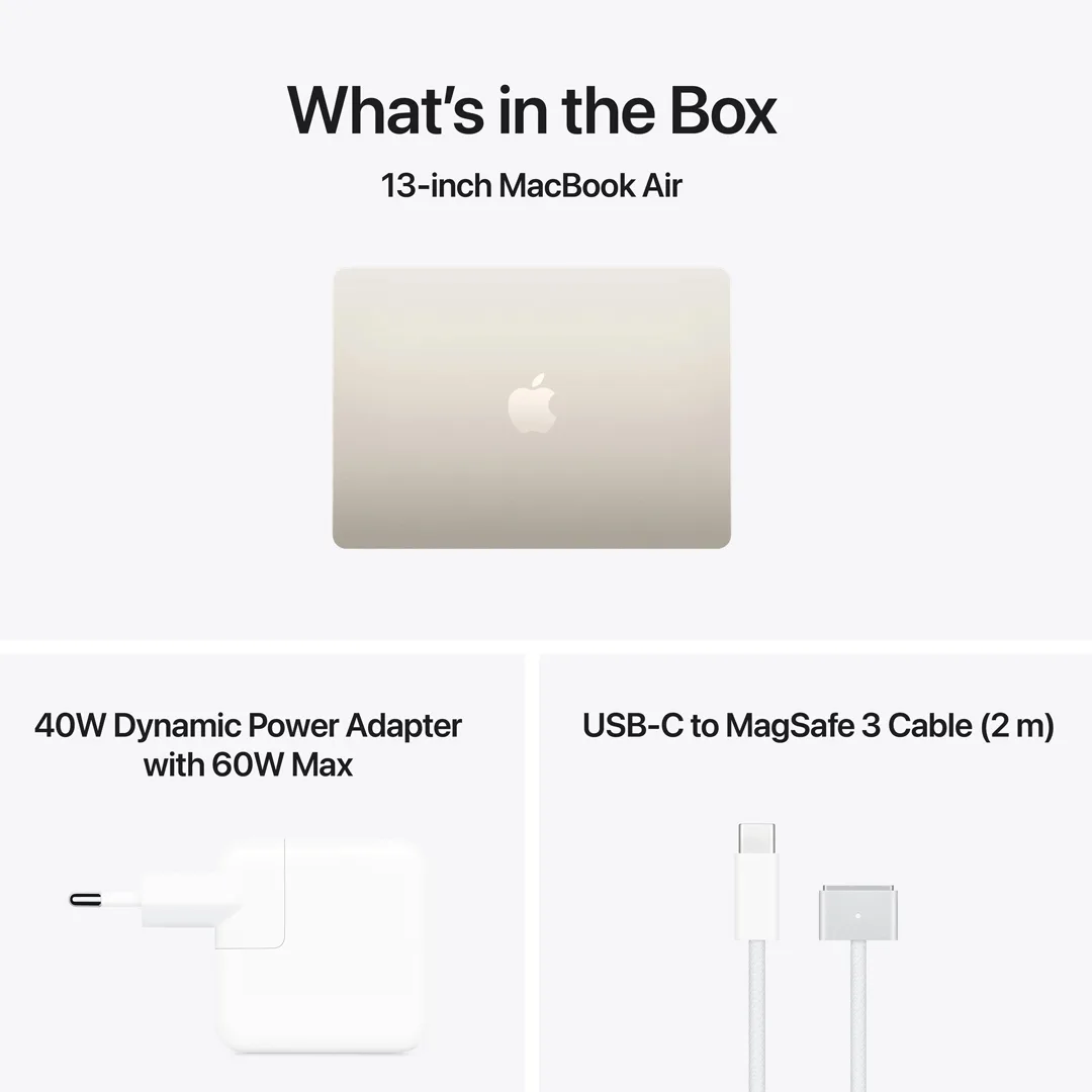 Ноутбук Apple MacBook Air 13 (M5) MDHA4RU/A Starlight 