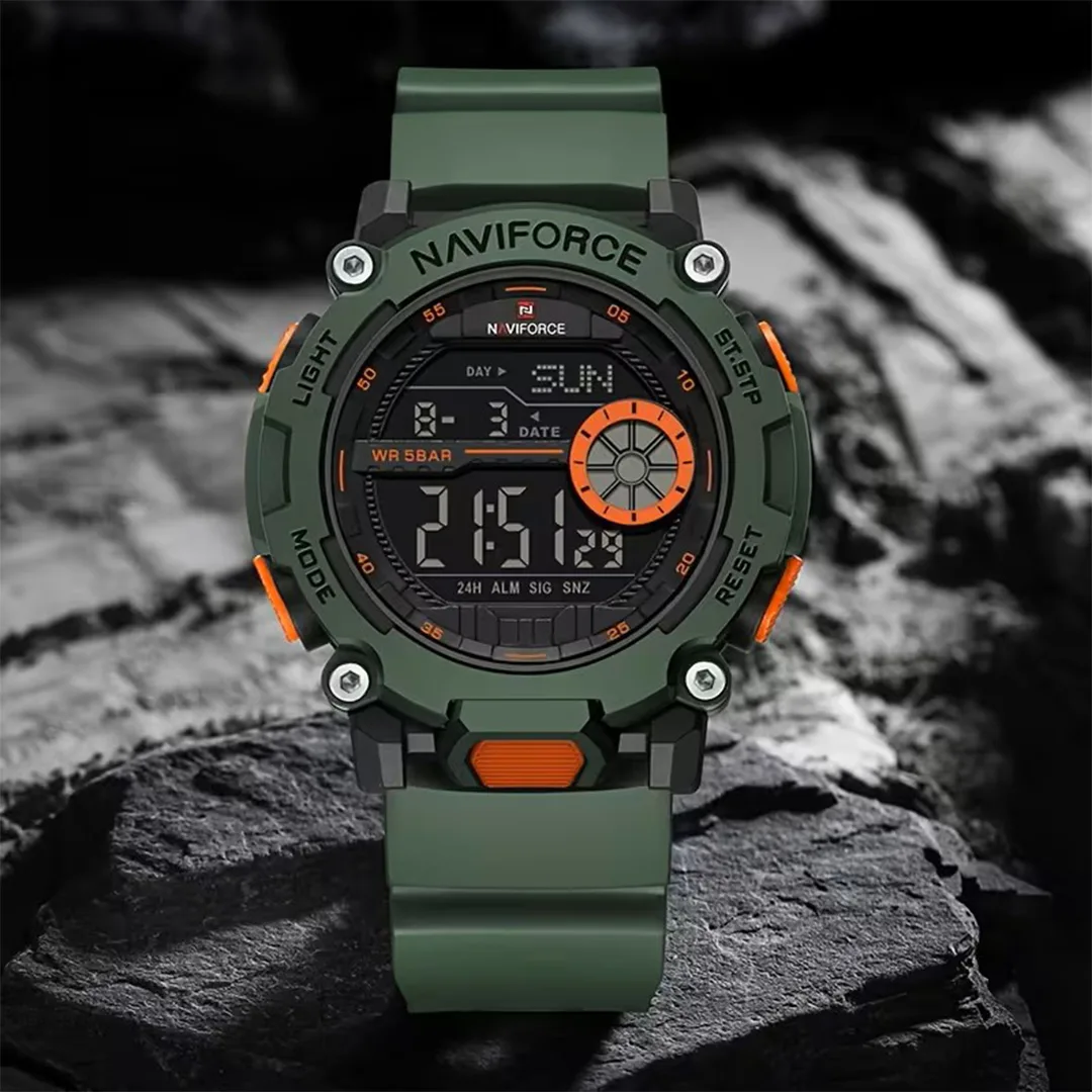 Мужские наручные часы Naviforce NF7133 B/GN/GN
