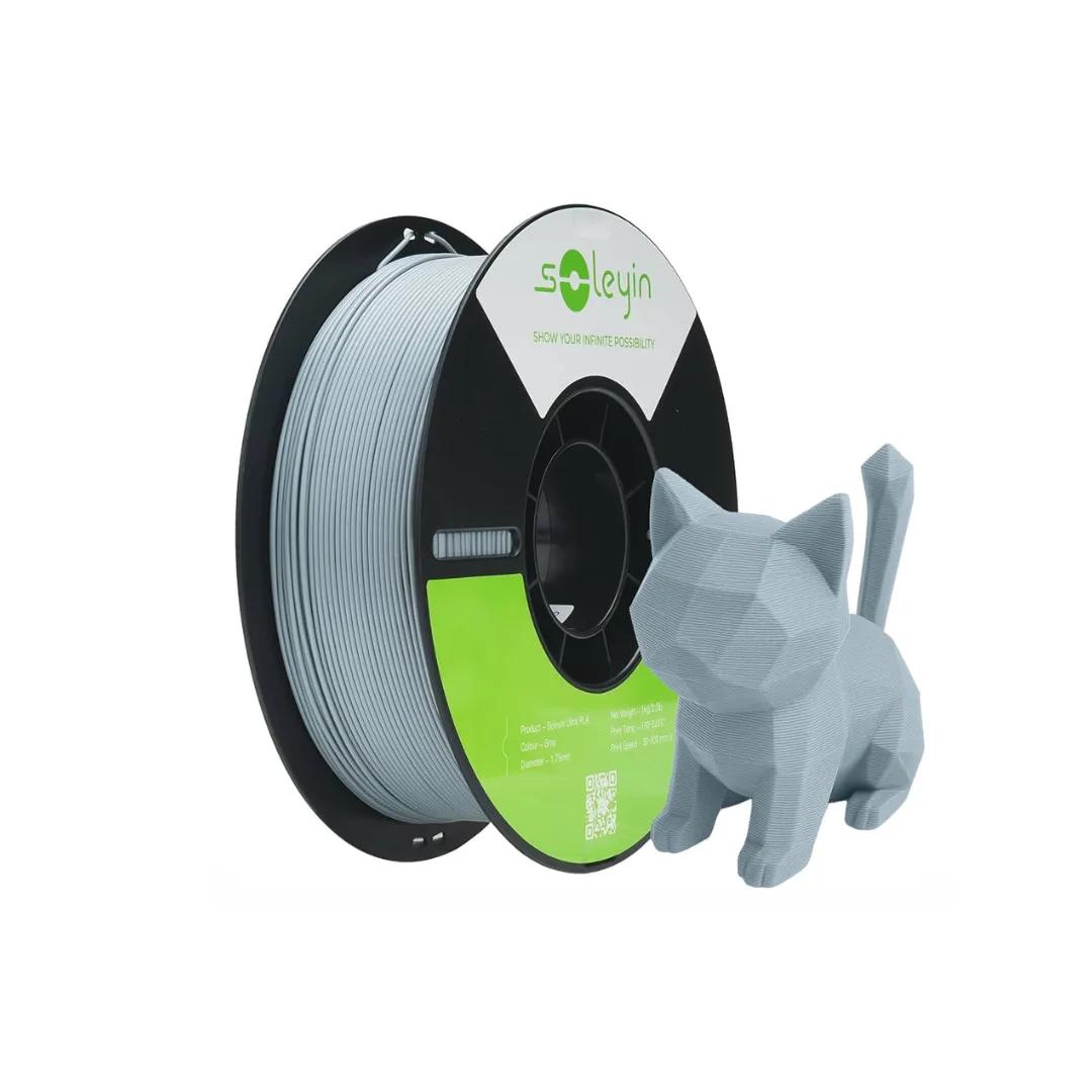 Soleyin Ultra PLA Серый 1.75 мм 1 кг