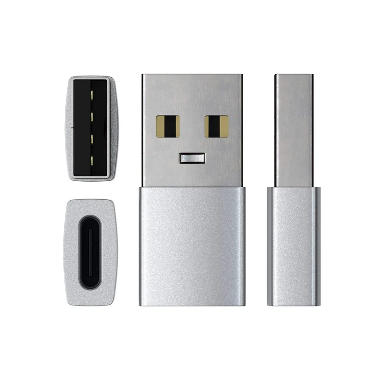 Adapter Satechi Type-A to Type-C Silver 