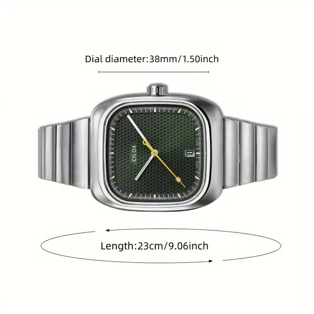 Мужские наручные часы CILOA 504 green