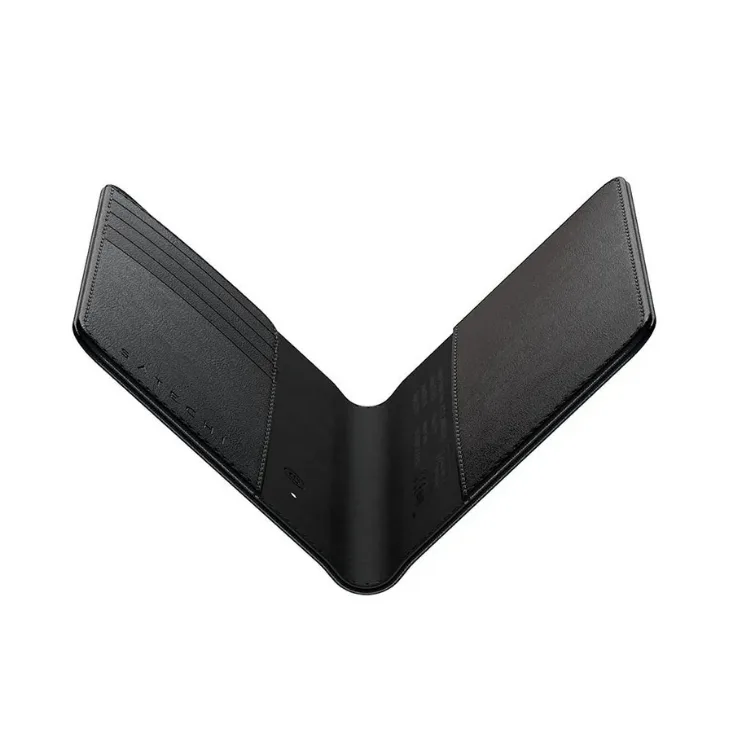 Обложка для паспорта с трекером Satechi Vegan-Leather Passport Cover with Find My Black, чёрная
