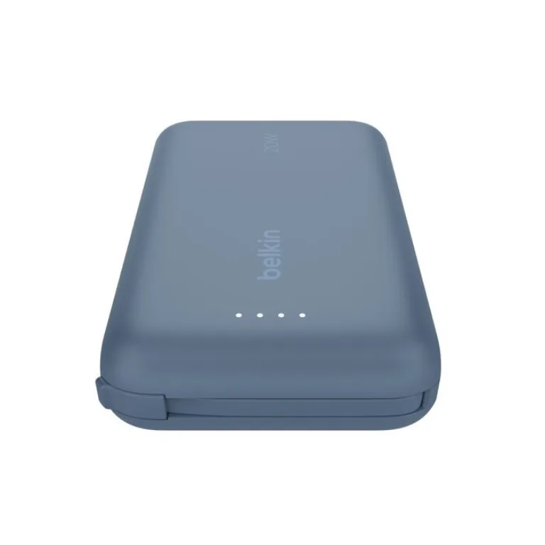 Power bank Belkin 10K PD20W Integrated USB-C Cable Blue