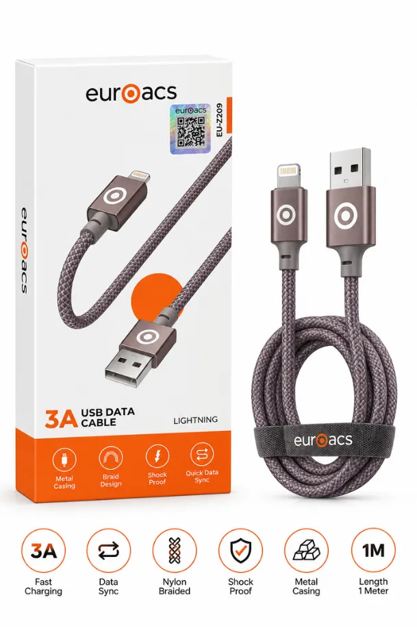 Kabel Euroacs EU-Z209 PD Metal Lightning