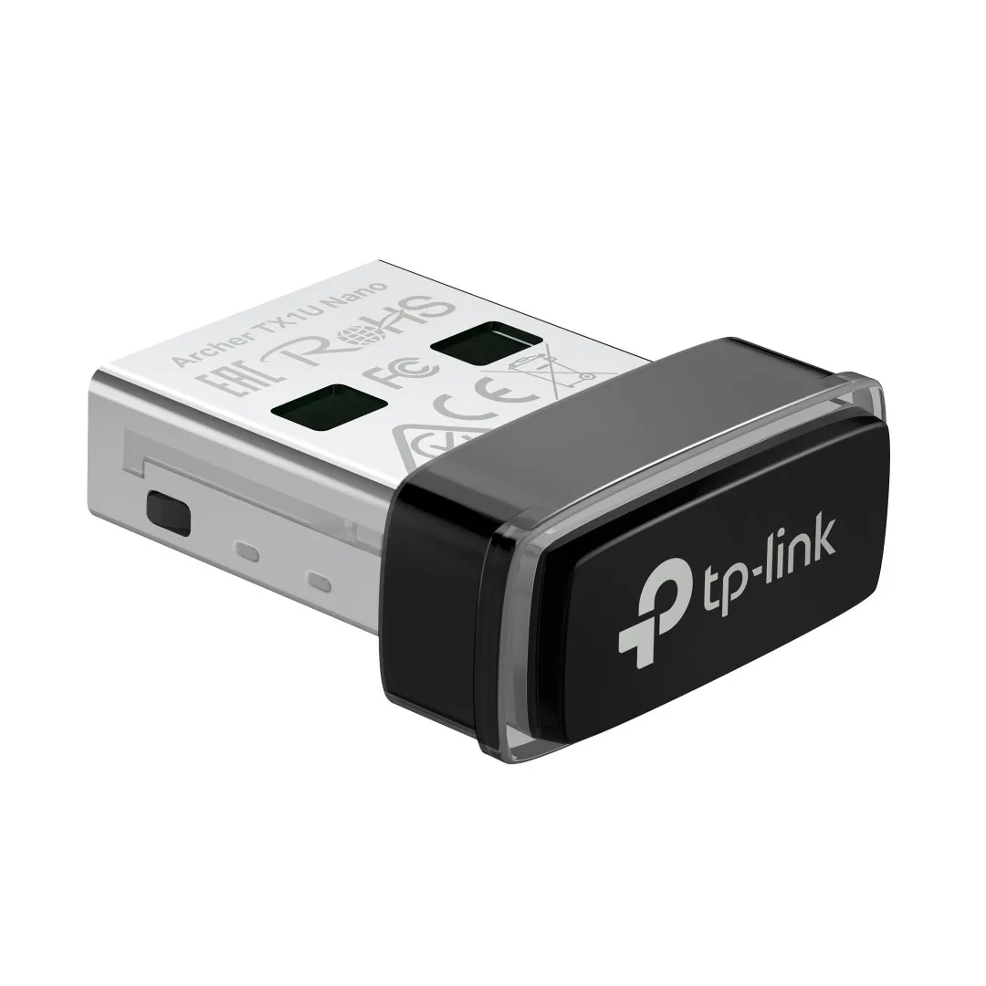 TP-Link ARCHER TX1U Nano (беспроводной USB-адаптер Wi-Fi 6 AX300 Nano)