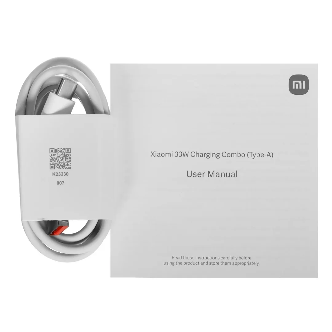 Adapter başlığı Xiaomi 33w Charging Combo (Type-A)
